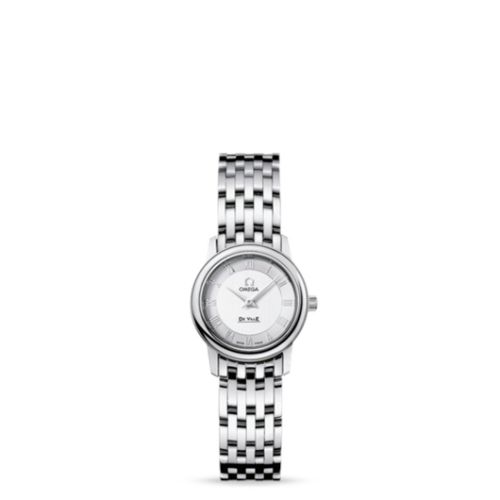 Omega De Ville Prestige Quartz 22 Stainless Steel / Silver / Bracelet